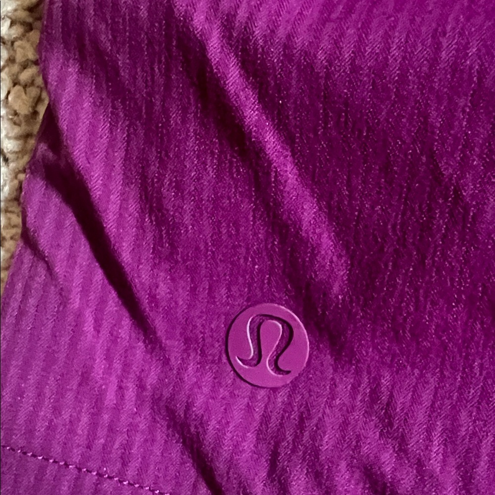 Lululemon Athletica Dark Purple Athletic Shorts - Picture 4 of 5